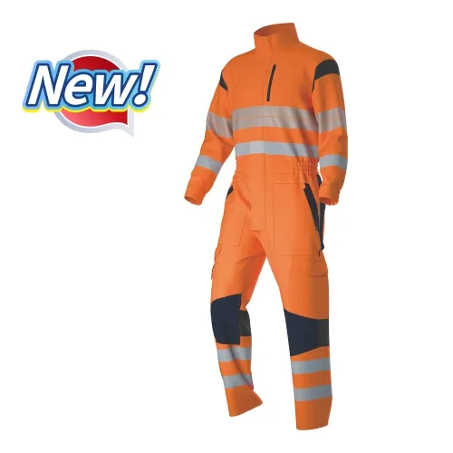 HI-VIS Safety Premium Coverall