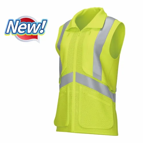 HI-VIS Women’s  Full Zip Mesh Vest