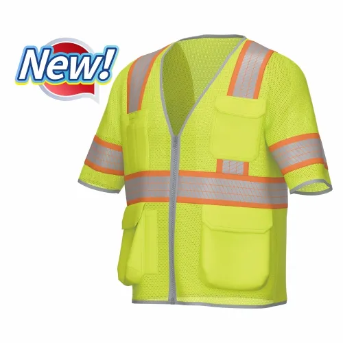 HI-VIS Premium Class 3 Mesh Vest
