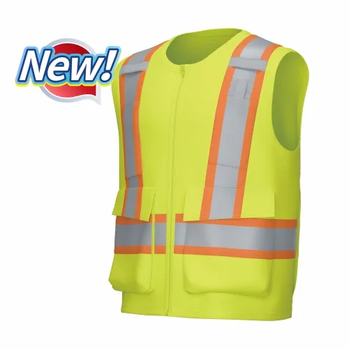 HI-VIS X Back Heavy Duty  Vest