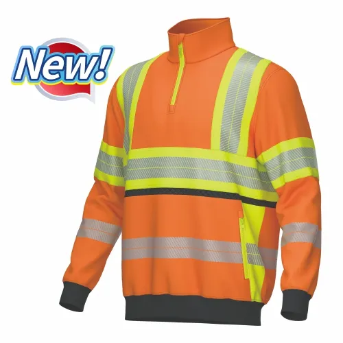 HI-VIS X Back Contrast Sweatshirt