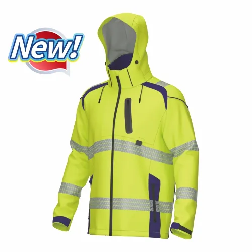 HI-VIS Polar Fleece Lined Thermal Jacket